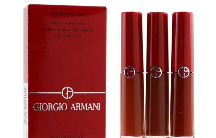 Armani ectasy shine packaging lipstick